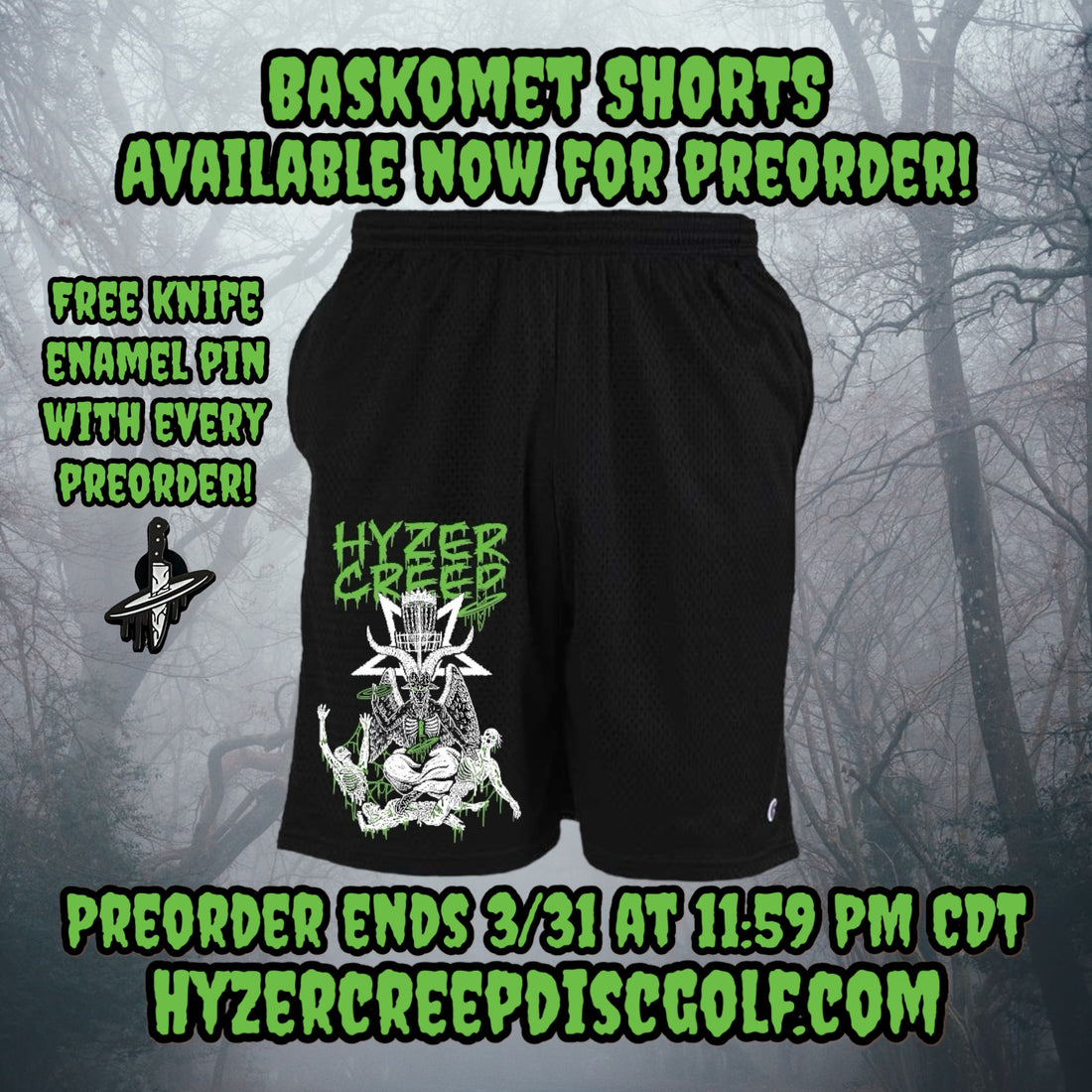 Baskomet Shorts - PREORDER